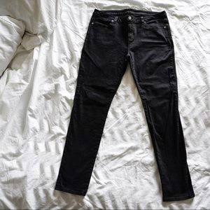 Michael Kors black denim jeans size 10
